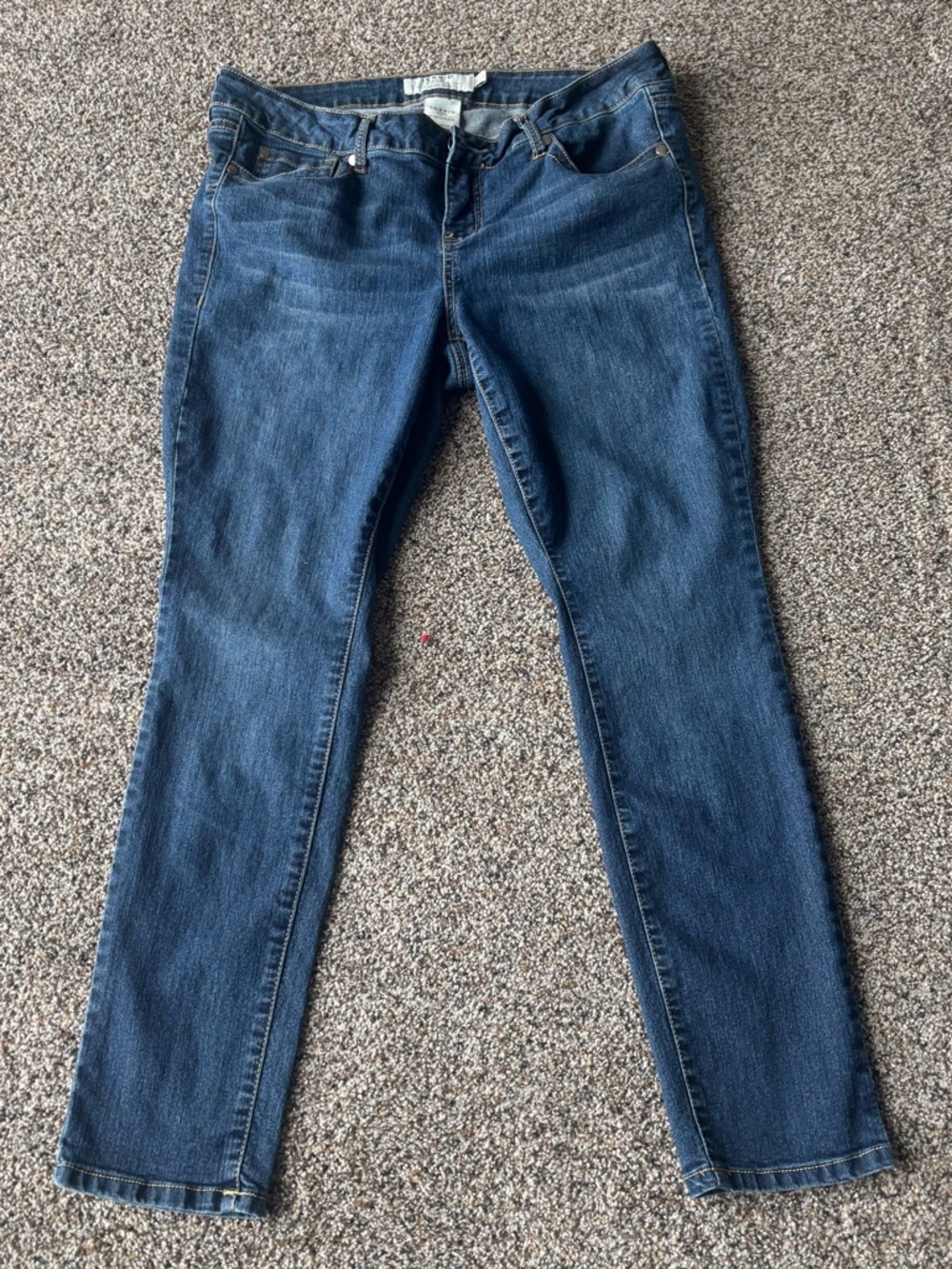 Torrid Skinny Jeans Size 14S Dark Wash Stretch Denim Mid Rise